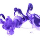 purple ink splash