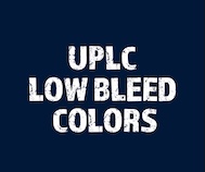 UPLC low bleed colors graphic